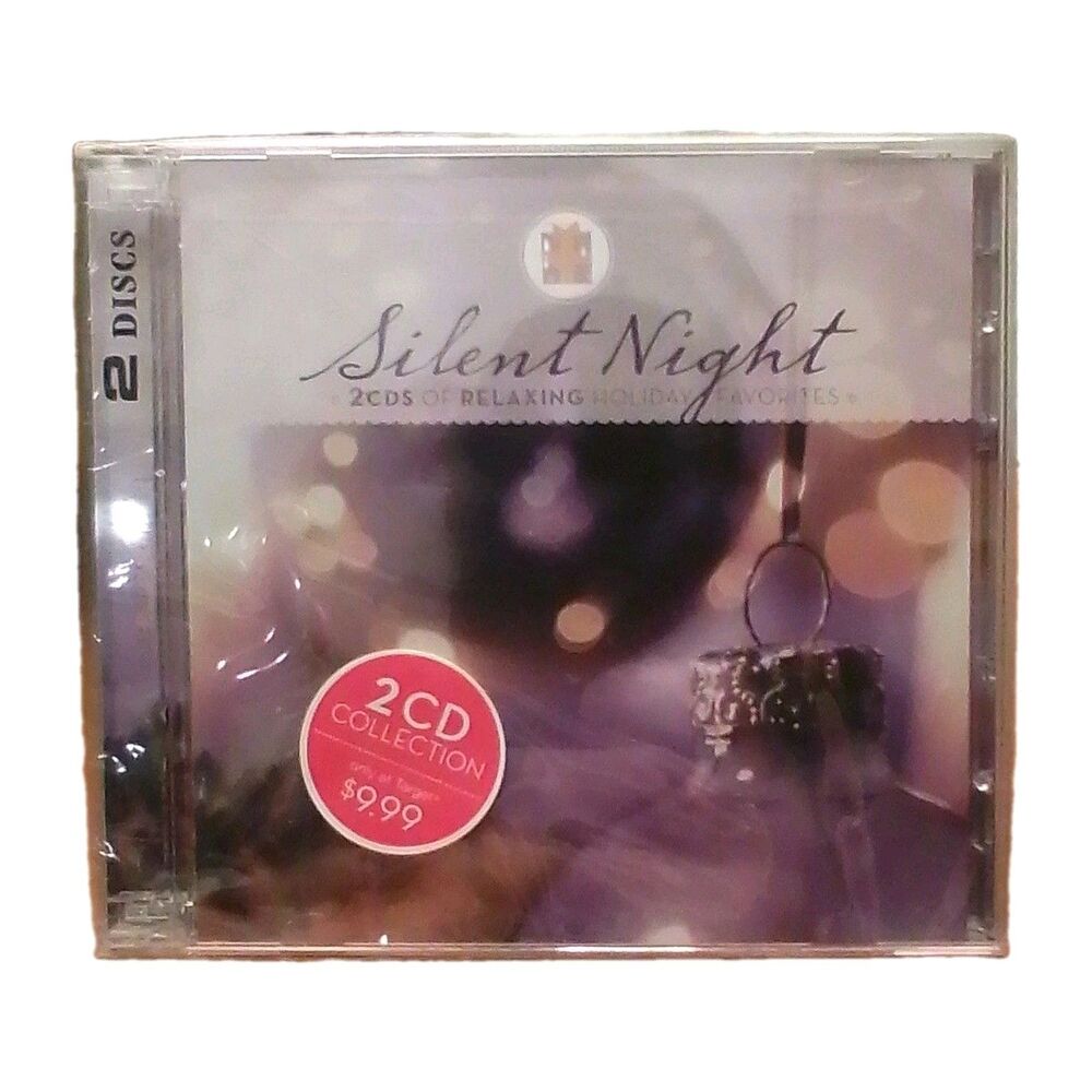 Silent Night 2 CDs Of Relaxing Holiday Favorites Christmas Tis Season New Sealed